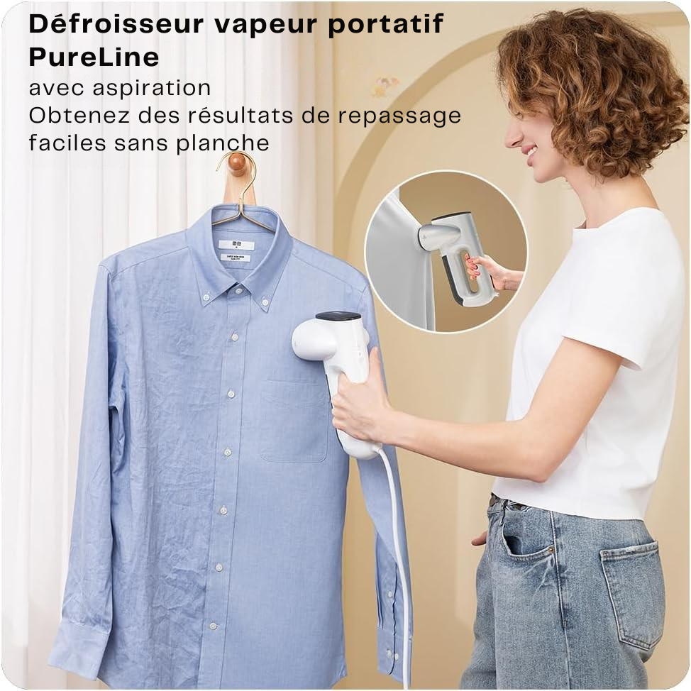 Défroisseur vapeur Portatif PureLine Magic
