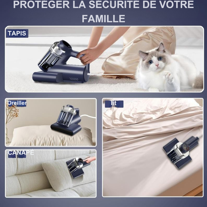 AcarClean Pro - Aspirateur Anti-Acariens