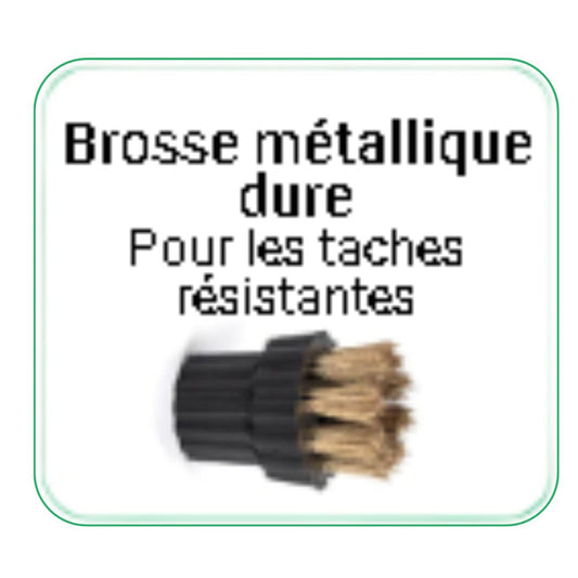 Brosse métallique dure