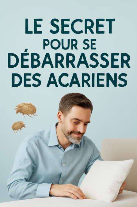 Le secret pour se débarrasser des acariens